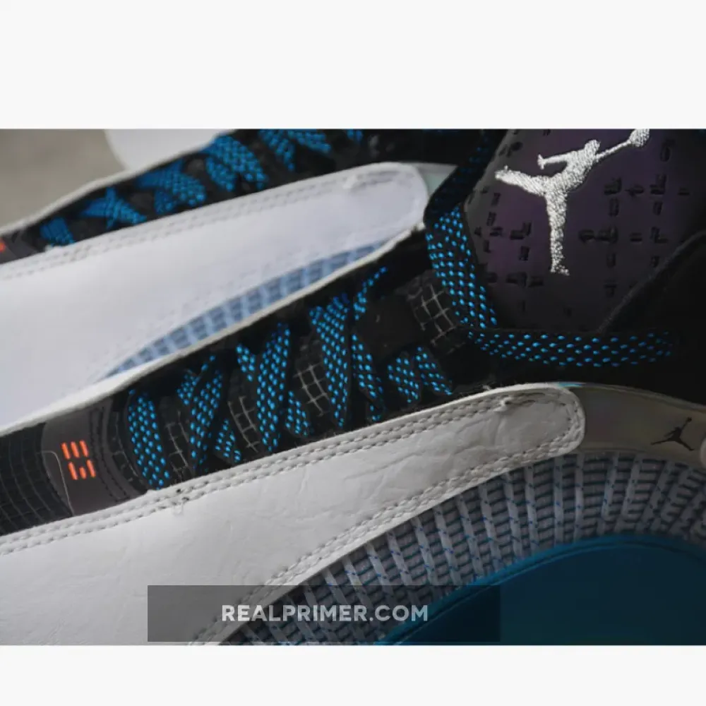 GUO AILUN X AIR JORDAN 35 GC PF MORPHO WHITE/BLACK/LASER BLUE/METALLIC SILVER CZ8153-100