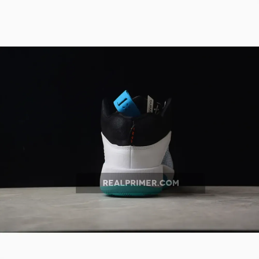 GUO AILUN X AIR JORDAN 35 GC PF MORPHO WHITE/BLACK/LASER BLUE/METALLIC SILVER CZ8153-100