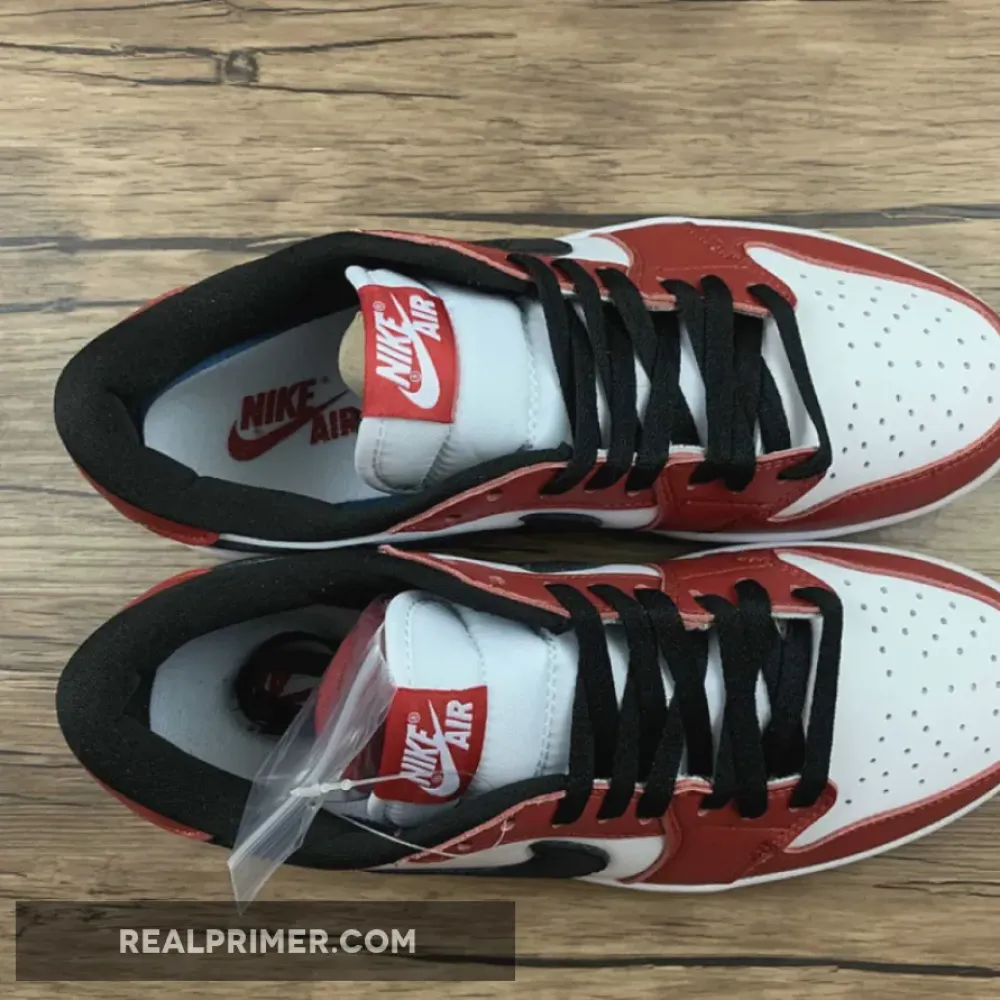 AIR JORDAN 1 RETRO LOW OG CHICAGO VARSITY RED/BLACK-WHITE 705329-600