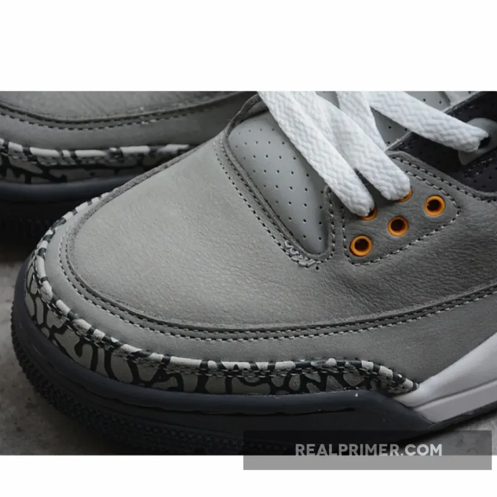 AIR JORDAN 3 RETRO 2021 SILVER/LIGHT GRAPHITE/ORANGE PEEL/SPORT RED CT8532-012