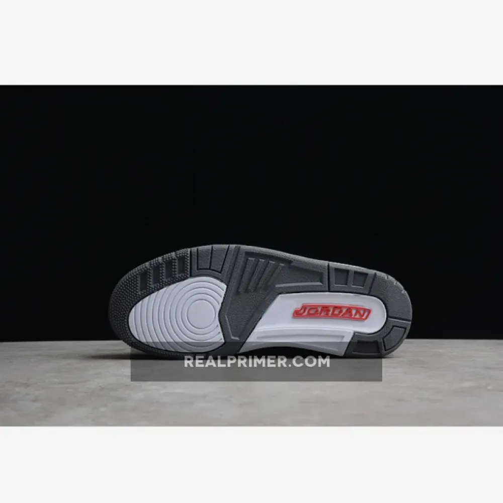 AIR JORDAN 3 RETRO 2021 SILVER/LIGHT GRAPHITE/ORANGE PEEL/SPORT RED CT8532-012
