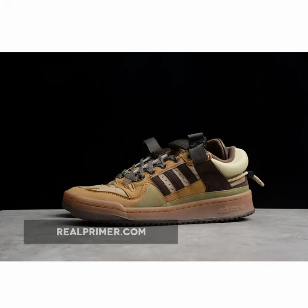 BAD BUNNY X FORUM BUCKLE LOW THE FIRST CAFE CARDBOARD/SUPPLIER COLOUR/MESA GW0264