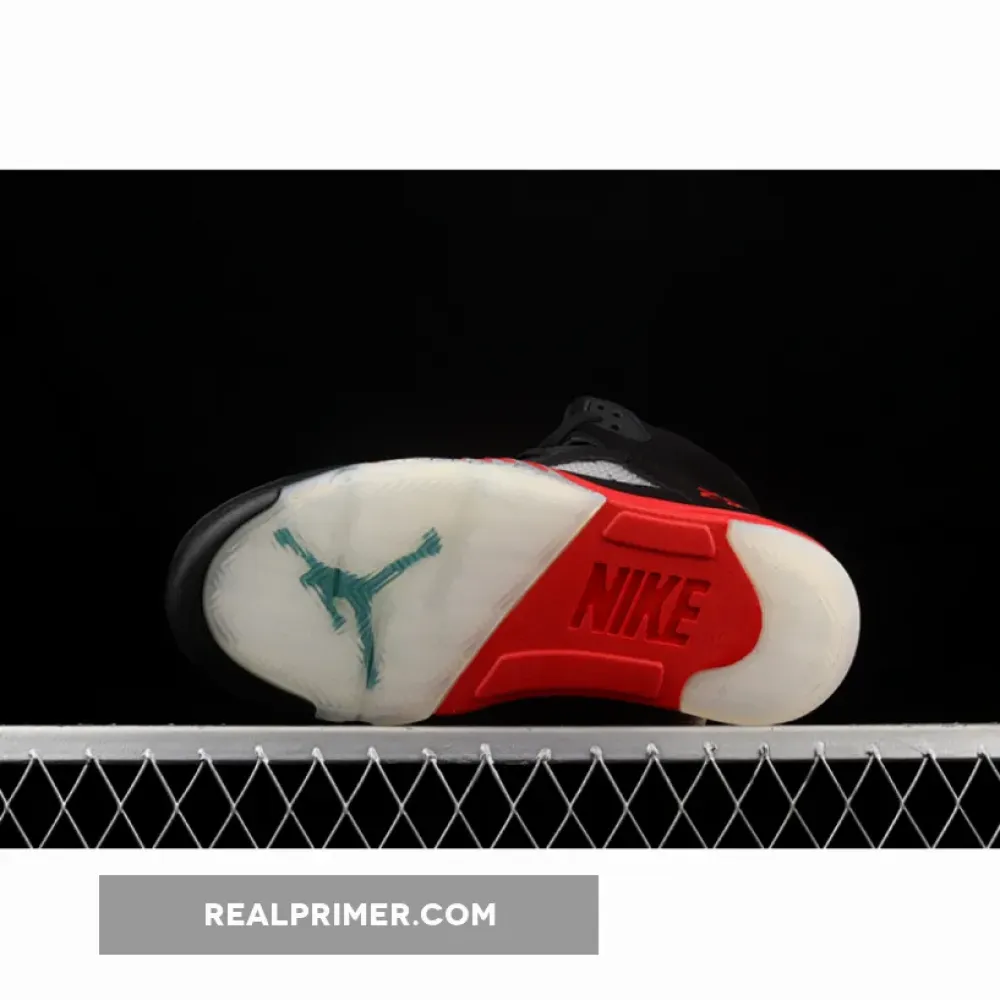 AIR JORDAN 5 RETRO TOP 3 BLACK/FIRE RED/GRAPE ICE/NEW EMERALD CZ1786-001