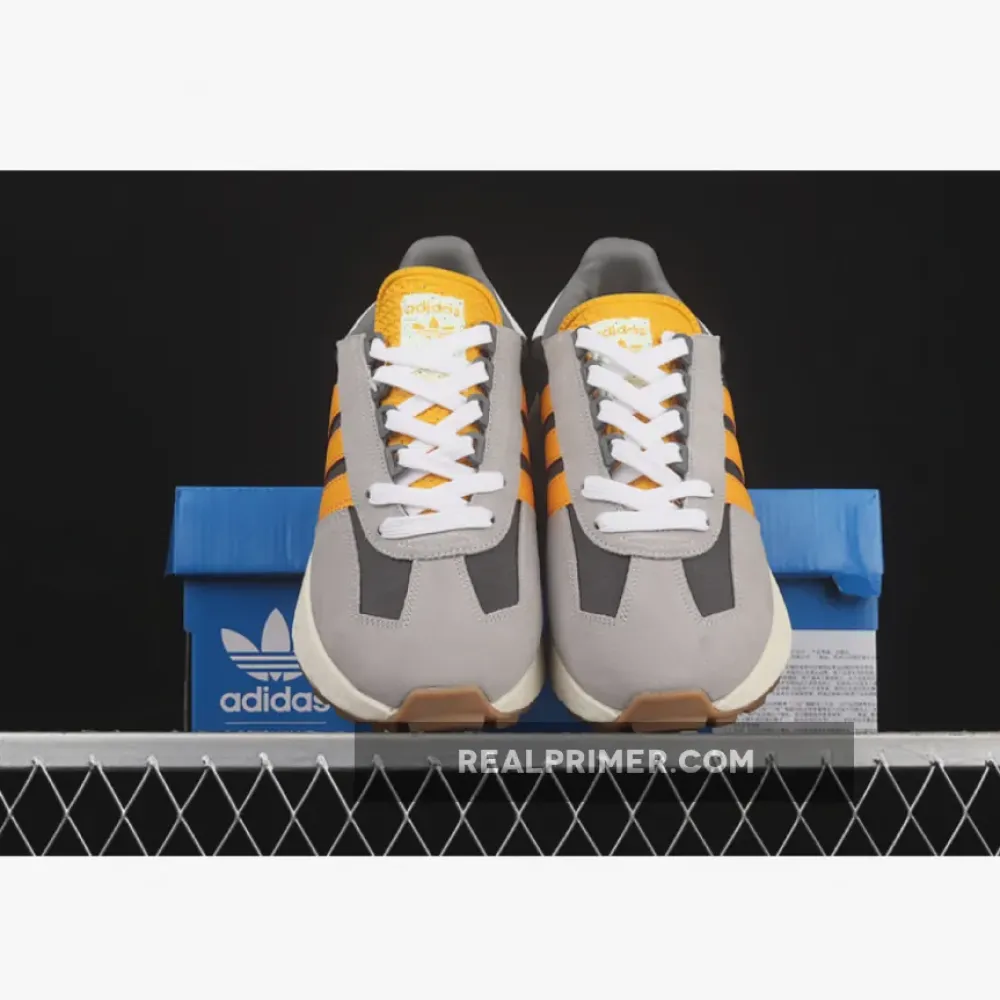RETROPY E5 SHOES GREY THREE/ACID ORANGE/GREY TWO H03077