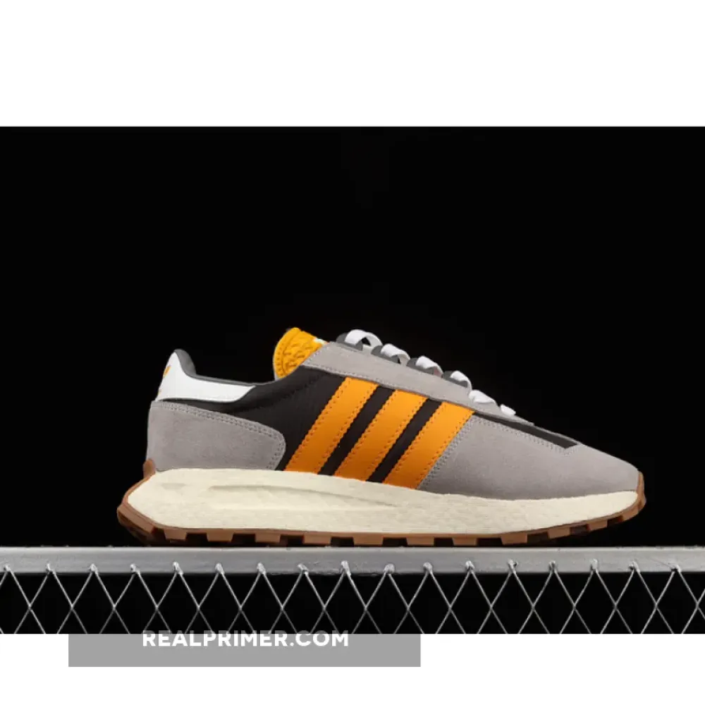 RETROPY E5 SHOES GREY THREE/ACID ORANGE/GREY TWO H03077