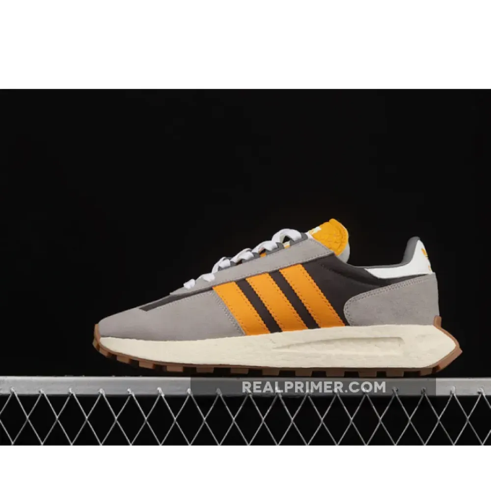 RETROPY E5 SHOES GREY THREE/ACID ORANGE/GREY TWO H03077
