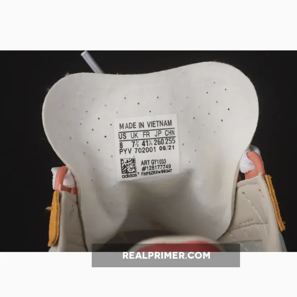 RETROPY E5 SHOES CLOUD WHITE/ORANGE-DARK GREY GY1033