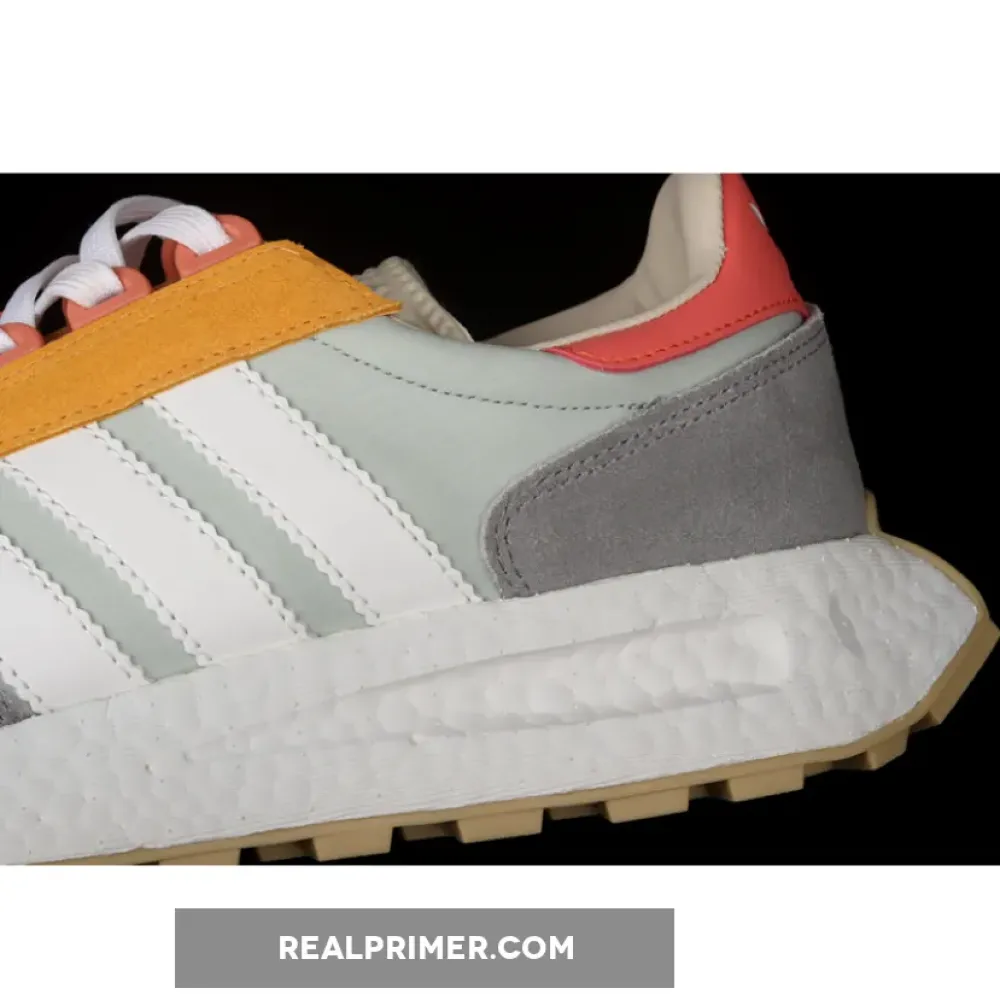 RETROPY E5 SHOES CLOUD WHITE/ORANGE-DARK GREY GY1033