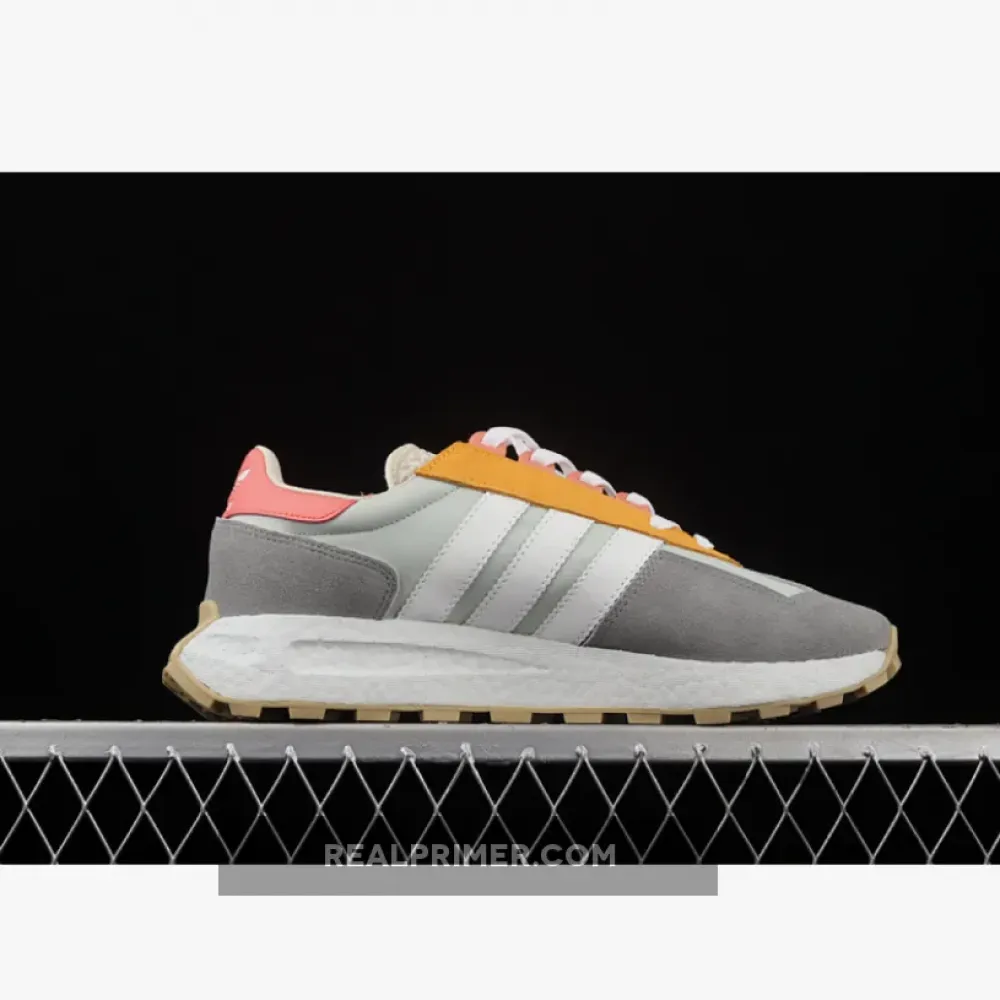 RETROPY E5 SHOES CLOUD WHITE/ORANGE-DARK GREY GY1033
