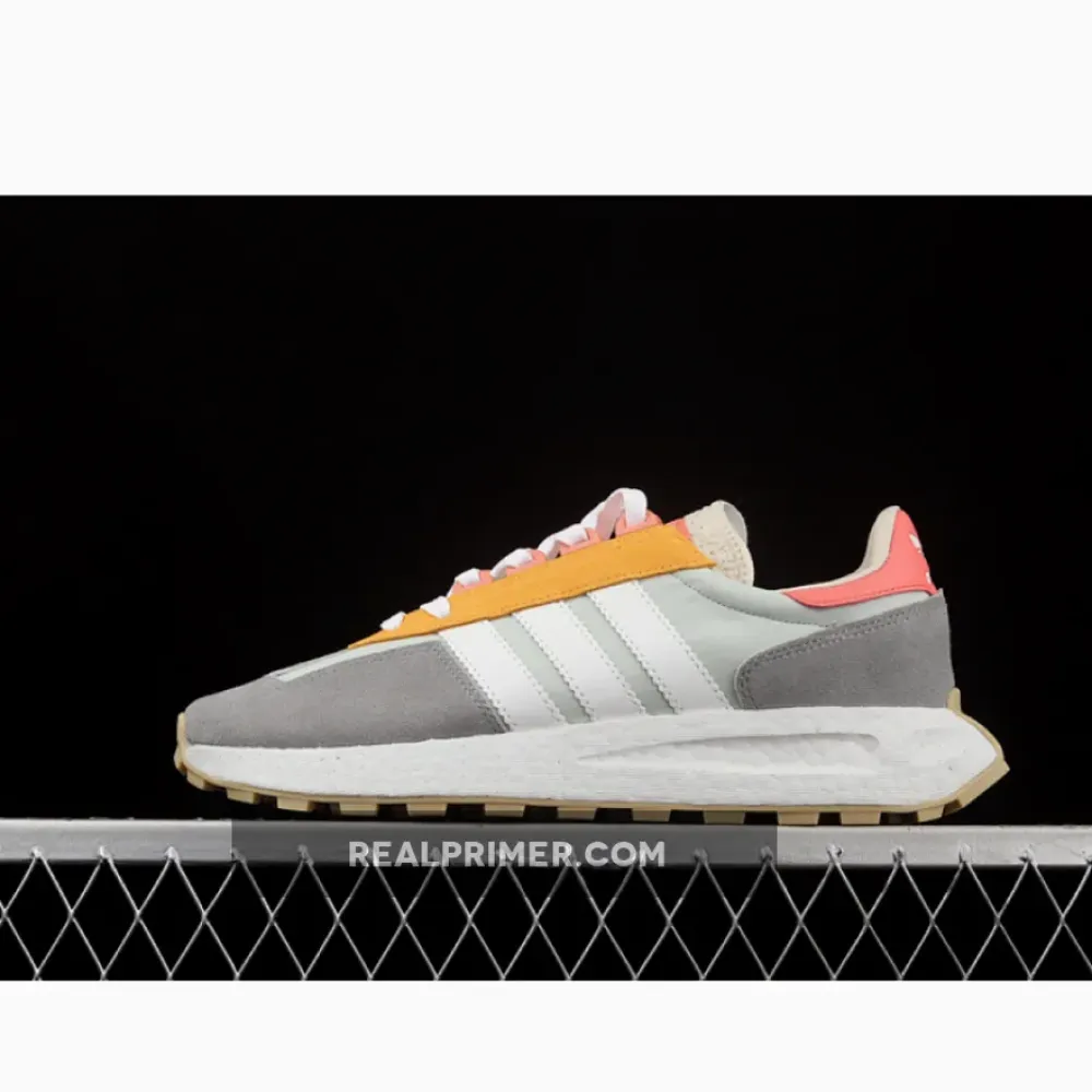 RETROPY E5 SHOES CLOUD WHITE/ORANGE-DARK GREY GY1033