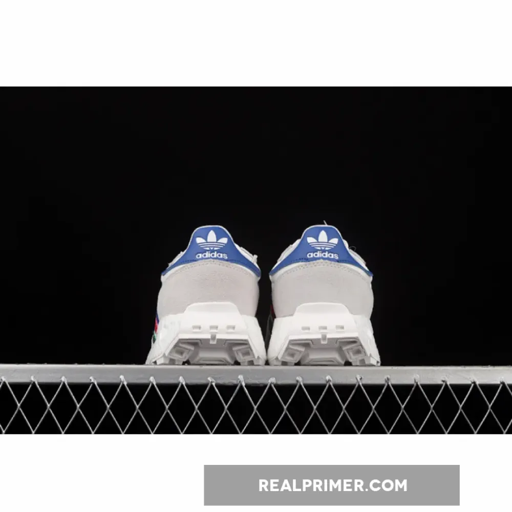 RETROPY E5 SHOES LIGHT GREY/CLOUD WHITE/BLUE Q47513