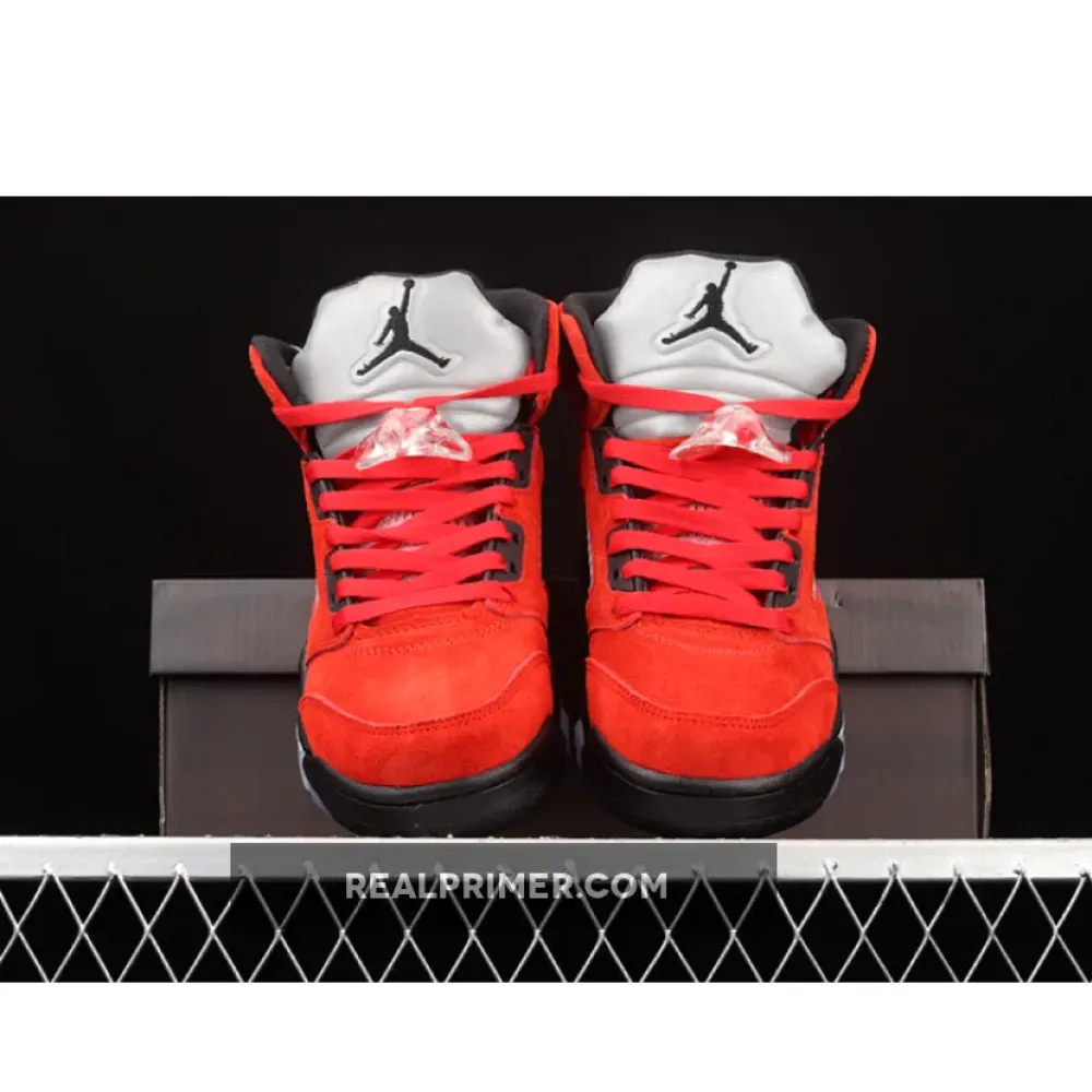 AIR JORDAN 5 RETRO RAGING BULL 2021 VARSITY RED/BLACK/WHITE DD0587-600