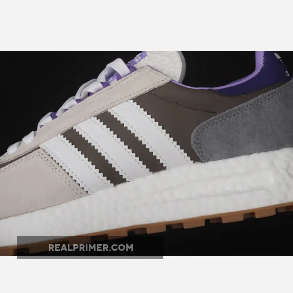 RETROPY E5 SHOES BEIGE/GREY/PURPLE GY1034