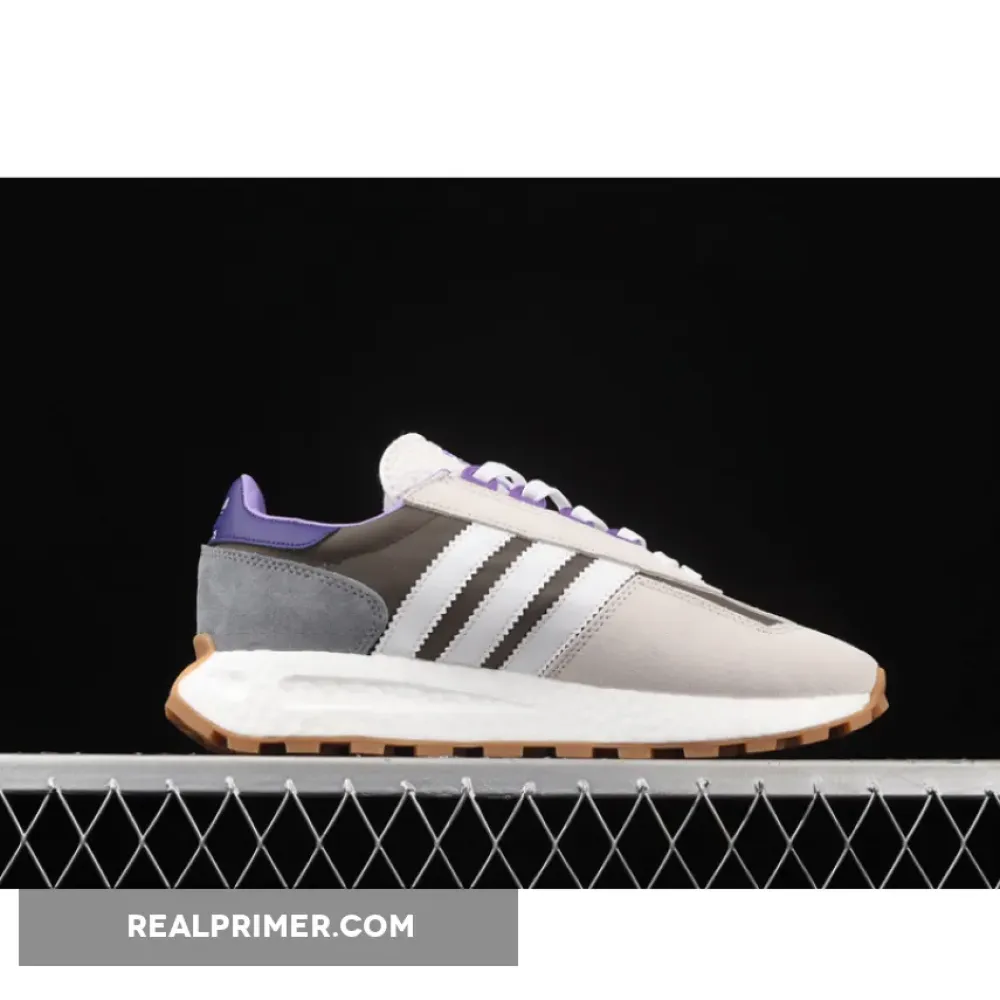 RETROPY E5 SHOES BEIGE/GREY/PURPLE GY1034