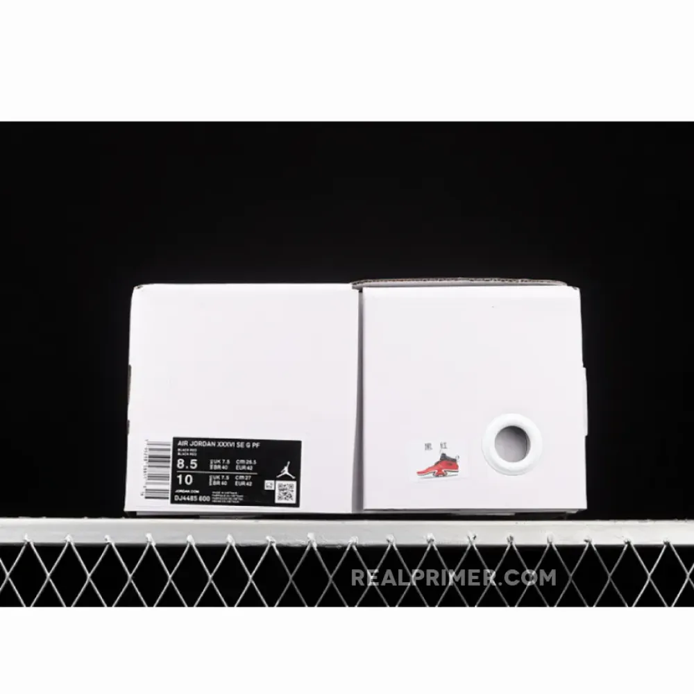 RUI HACHIMURA X AIR JORDAN 36 JAPAN BLACK/RED/WHITE DJ4485-600