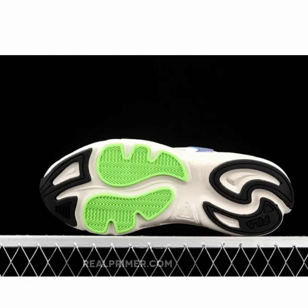 FI*LA FASHION SNEAKERS WHITE/ORANGE/LIGHT GREY