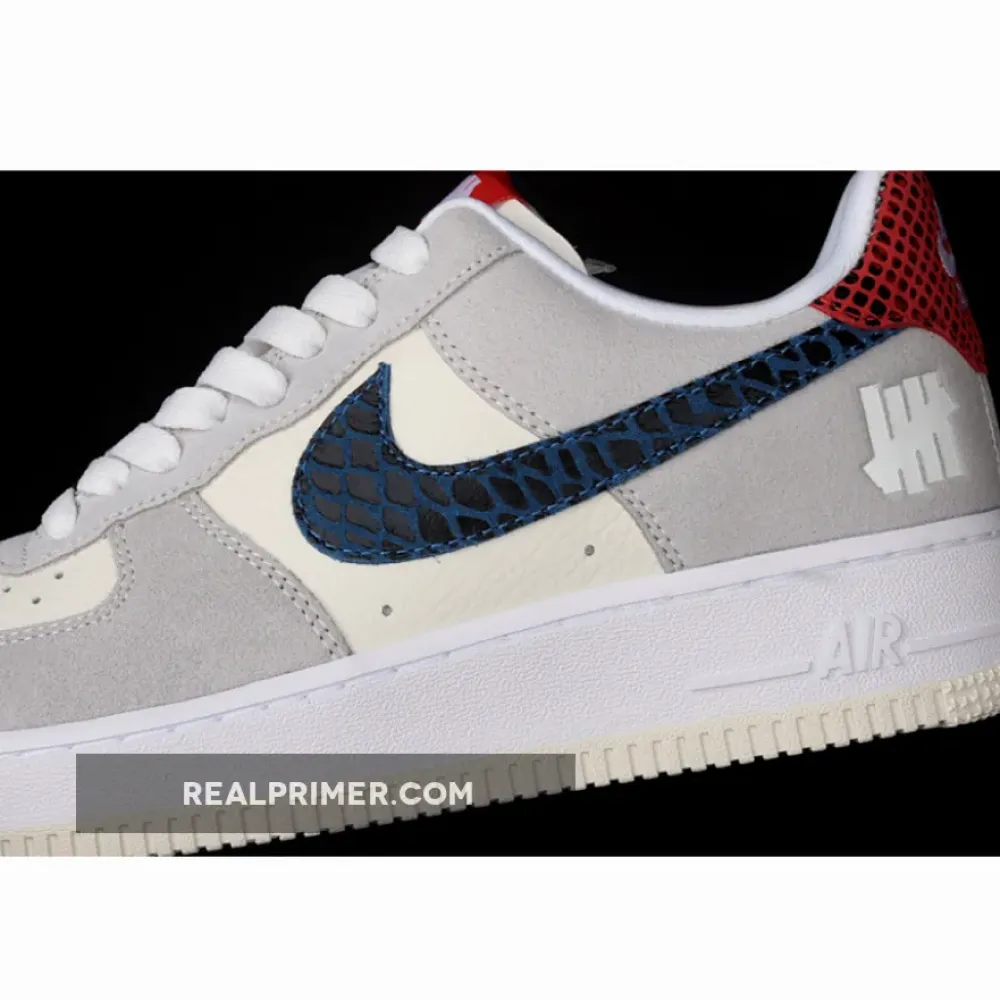 UNDEFEATED X AIR FORCE 1 LOW 5 ON IT GREY FOG/IMPERIAL BLUE DM8461-001