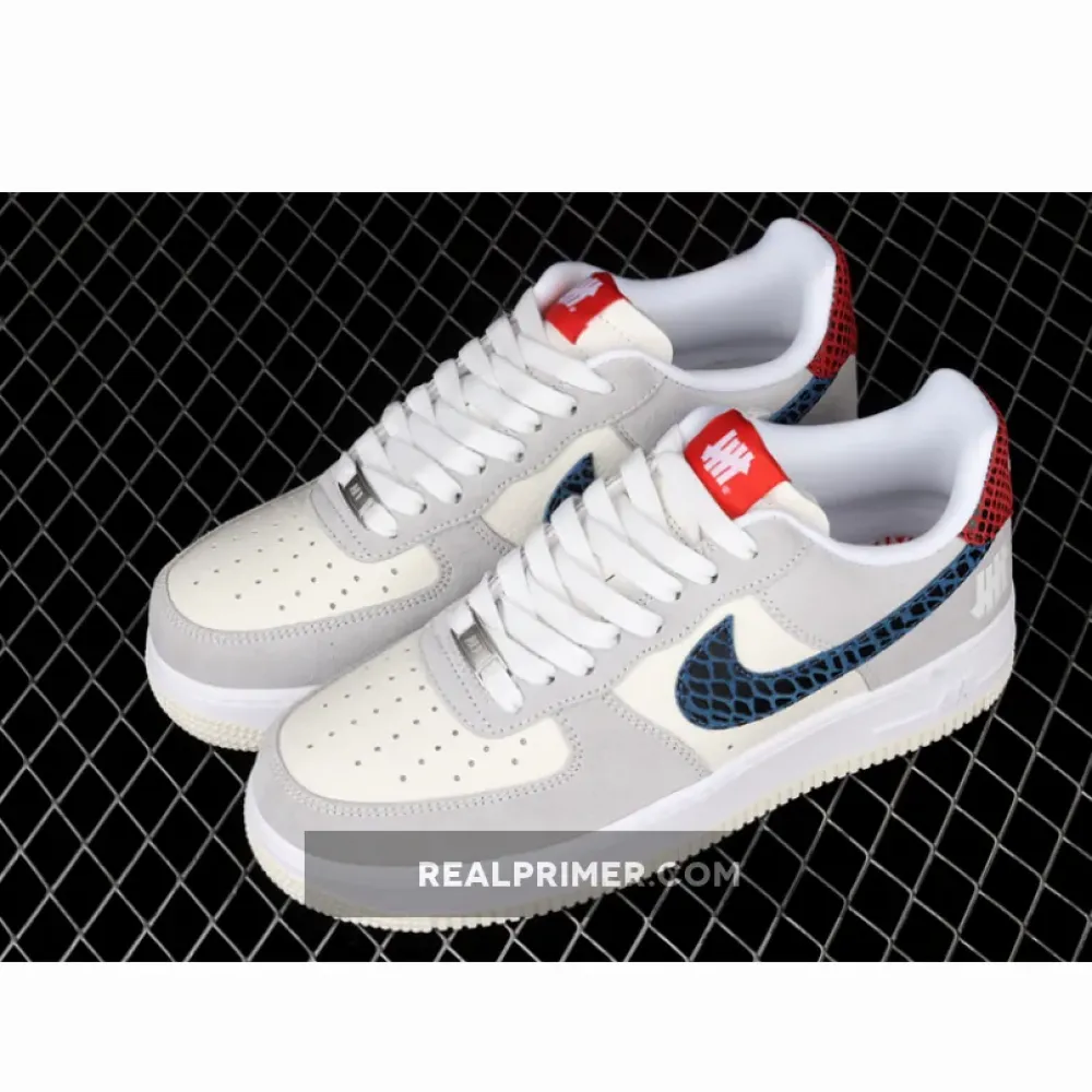 UNDEFEATED X AIR FORCE 1 LOW 5 ON IT GREY FOG/IMPERIAL BLUE DM8461-001