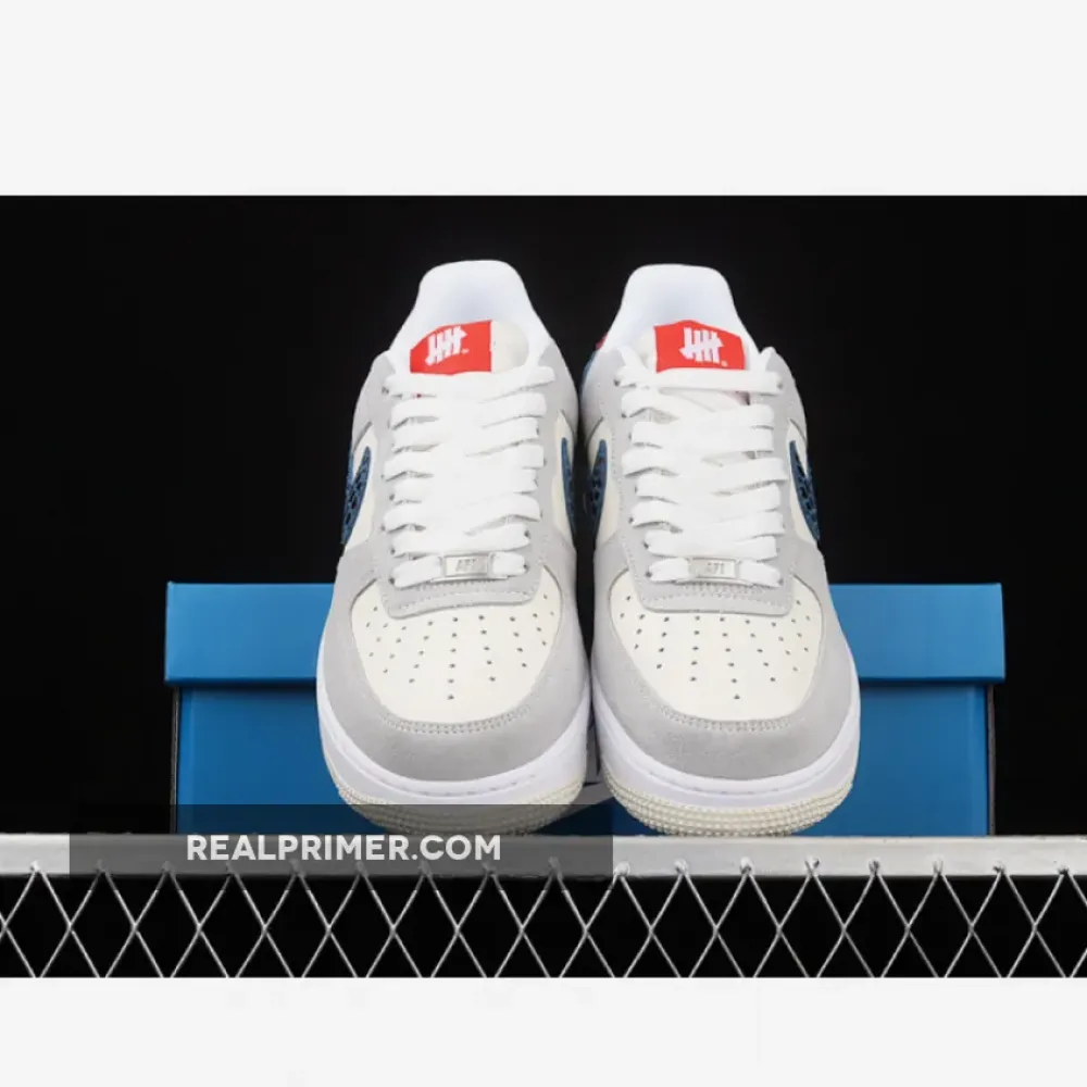 UNDEFEATED X AIR FORCE 1 LOW 5 ON IT GREY FOG/IMPERIAL BLUE DM8461-001