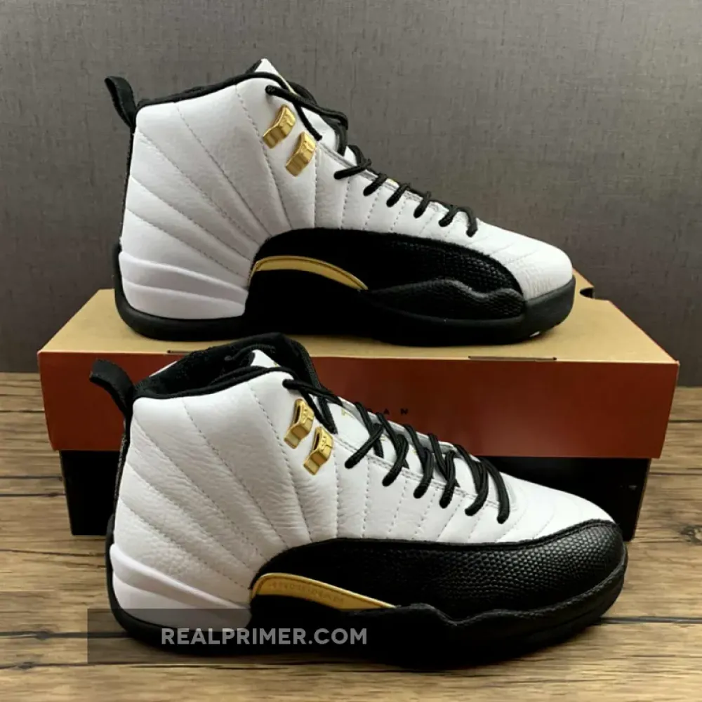 AIR JORDAN 12 RETRO ROYALTY WHITE/BLACK/METALLIC GOLD CT8013-170