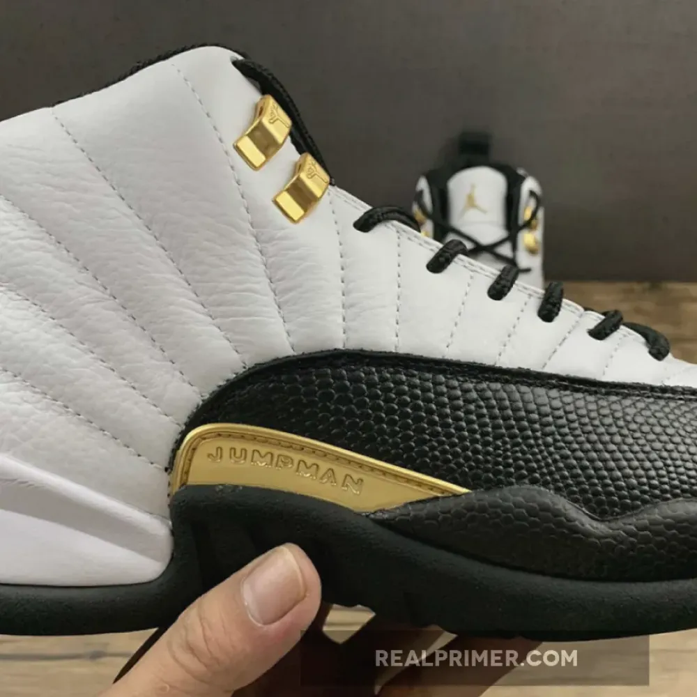 AIR JORDAN 12 RETRO ROYALTY WHITE/BLACK/METALLIC GOLD CT8013-170