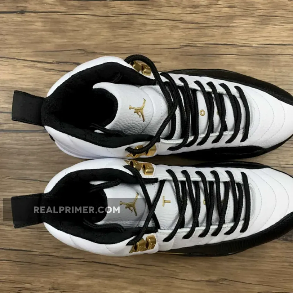 AIR JORDAN 12 RETRO ROYALTY WHITE/BLACK/METALLIC GOLD CT8013-170