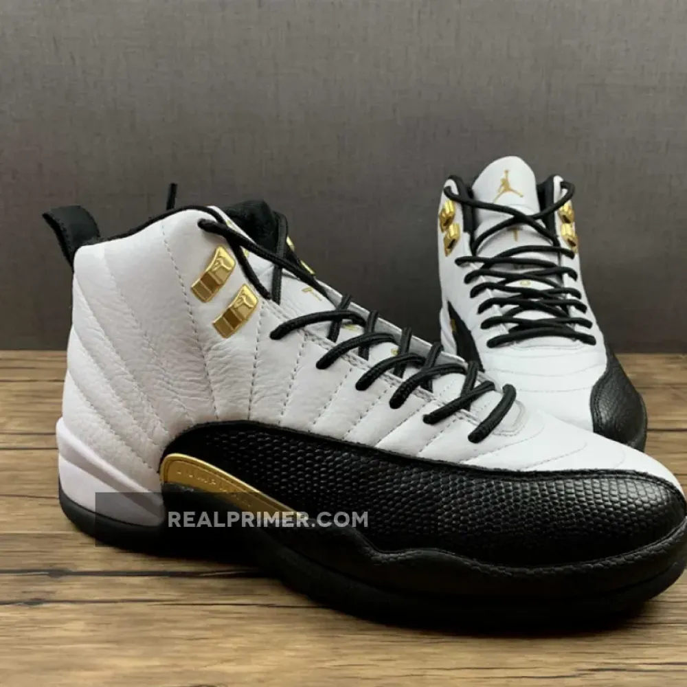 AIR JORDAN 12 RETRO ROYALTY WHITE/BLACK/METALLIC GOLD CT8013-170