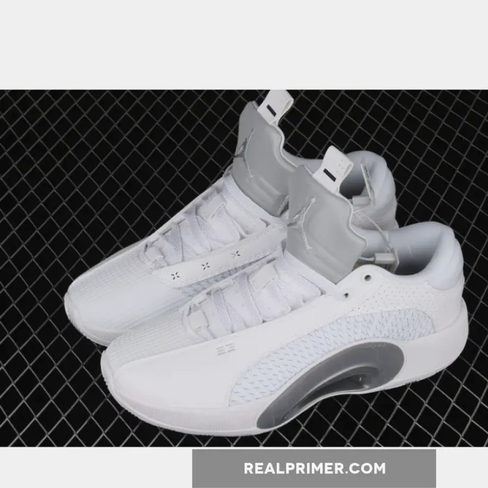 AIR JORDAN 35 LOW PF WHITE/WHITE/METALLIC SILVER CW2459-100