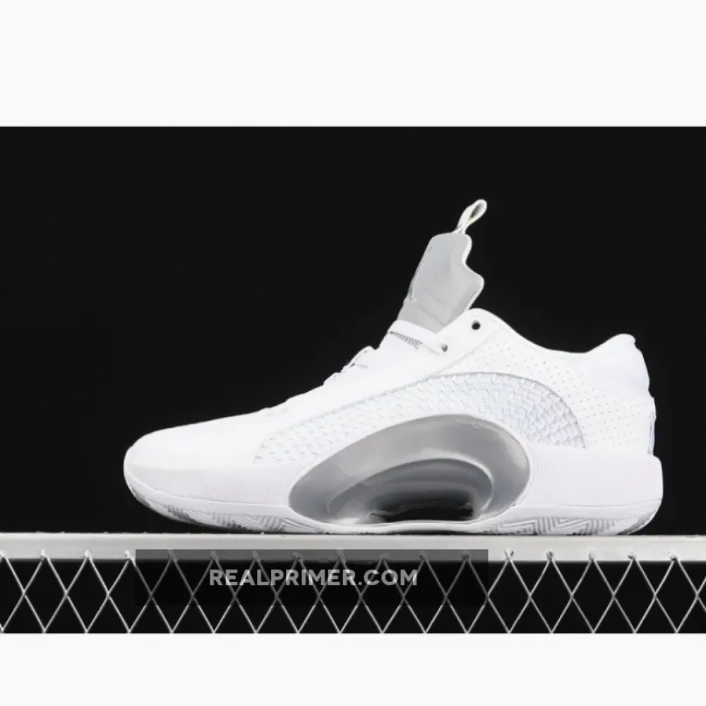 AIR JORDAN 35 LOW PF WHITE/WHITE/METALLIC SILVER CW2459-100