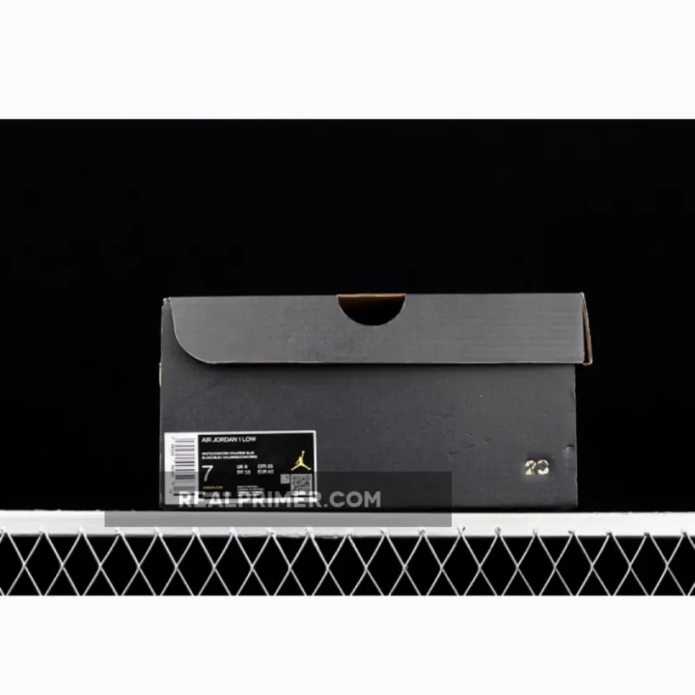 AIR JORDAN 1 MID GS GEOMETRIC PINT WHITE/WHITE/CONCORD/CHLORINE BLUE 555112-105