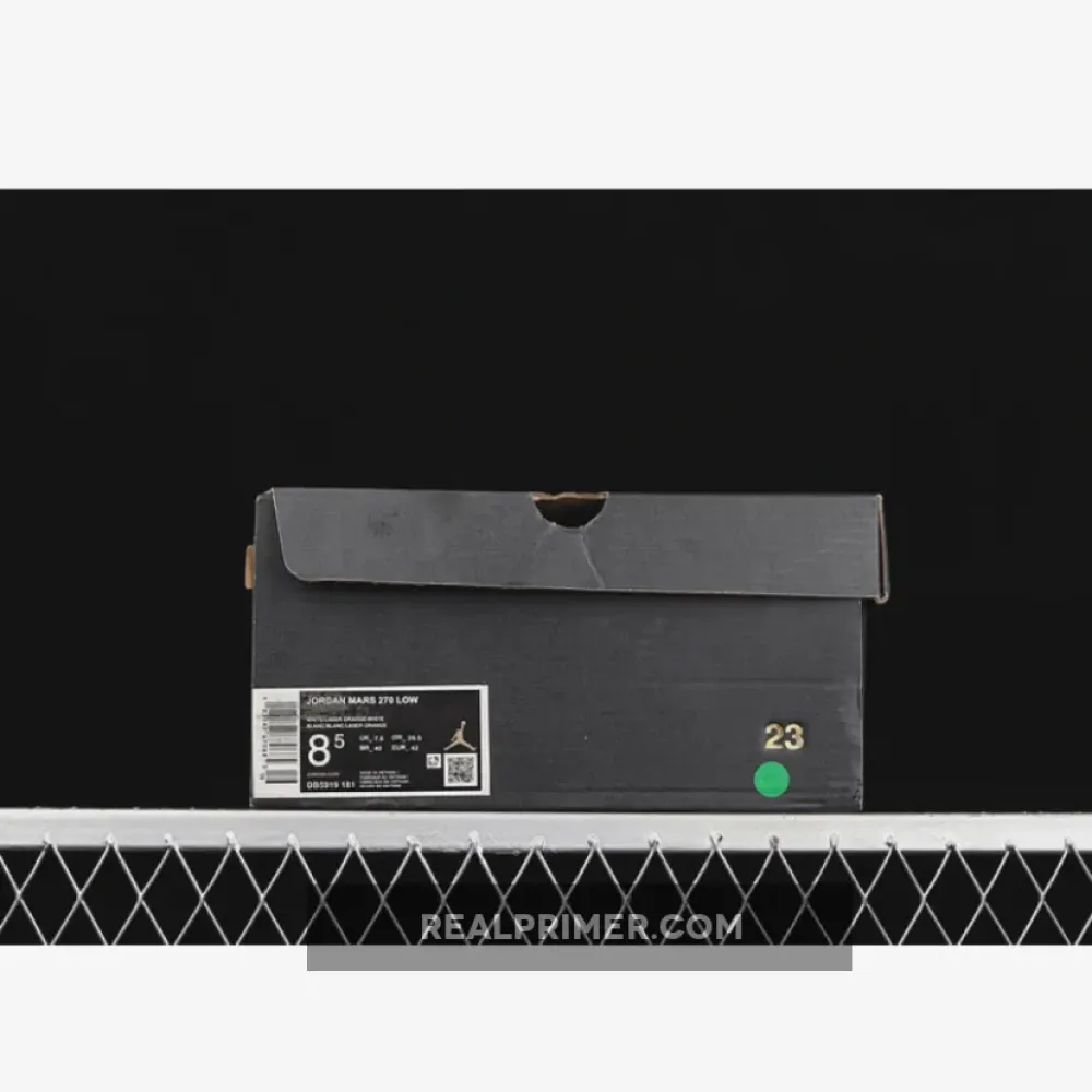 JORDAN MARS 270 LOW WHITE/LASER ORANGE/HYPER JADE/BRIGHT CRIMSON/BLACK DB5919-181