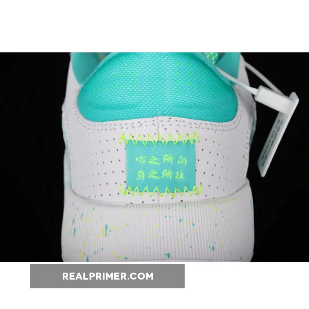 GUO AILUN X AIR JORDAN 35 LOW PF JADE WHITE/WHITE/LIGHT BLUE DJ2994-100