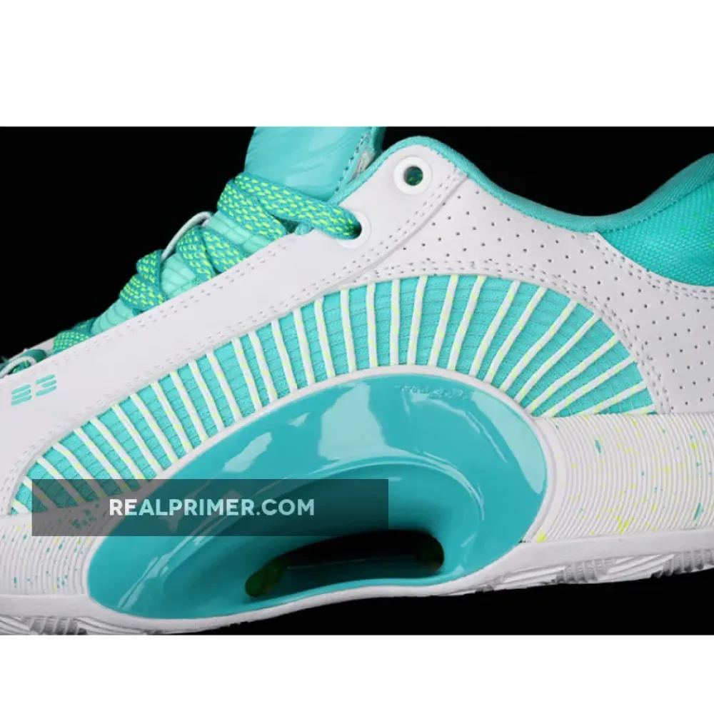 GUO AILUN X AIR JORDAN 35 LOW PF JADE WHITE/WHITE/LIGHT BLUE DJ2994-100