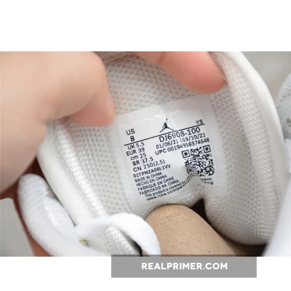 CJ AIR JORDAN 1 MID TO MY FIRST COACH WHITE/LIGHT ZITRON/SUMMIT WHITE DJ6908-100