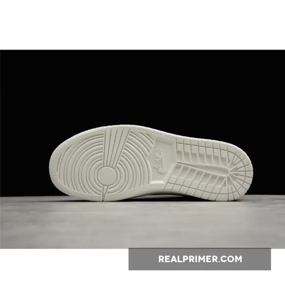 CJ AIR JORDAN 1 MID TO MY FIRST COACH WHITE/LIGHT ZITRON/SUMMIT WHITE DJ6908-100