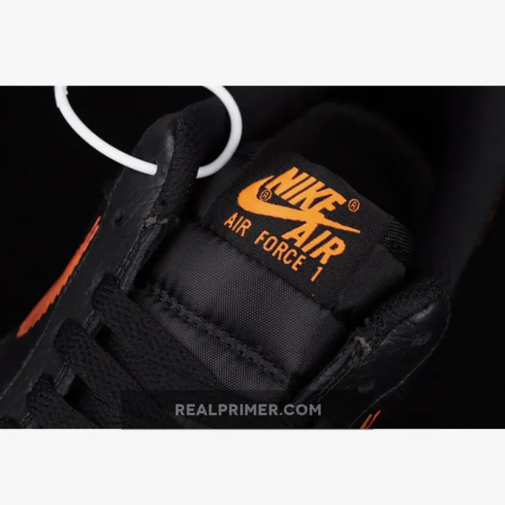 AIR FORCE 1 LOW ZIG-ZAG BLACK/BLACK/ORANGE DN4928-001