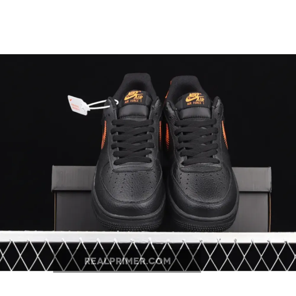AIR FORCE 1 LOW ZIG-ZAG BLACK/BLACK/ORANGE DN4928-001