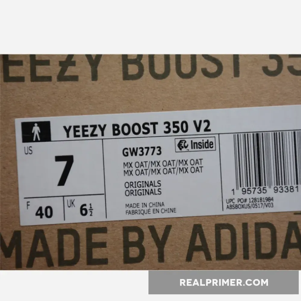 YEEZY BOOST 350 V2 MX OAT MX OAT/MX OAT/MX OAT GW3773