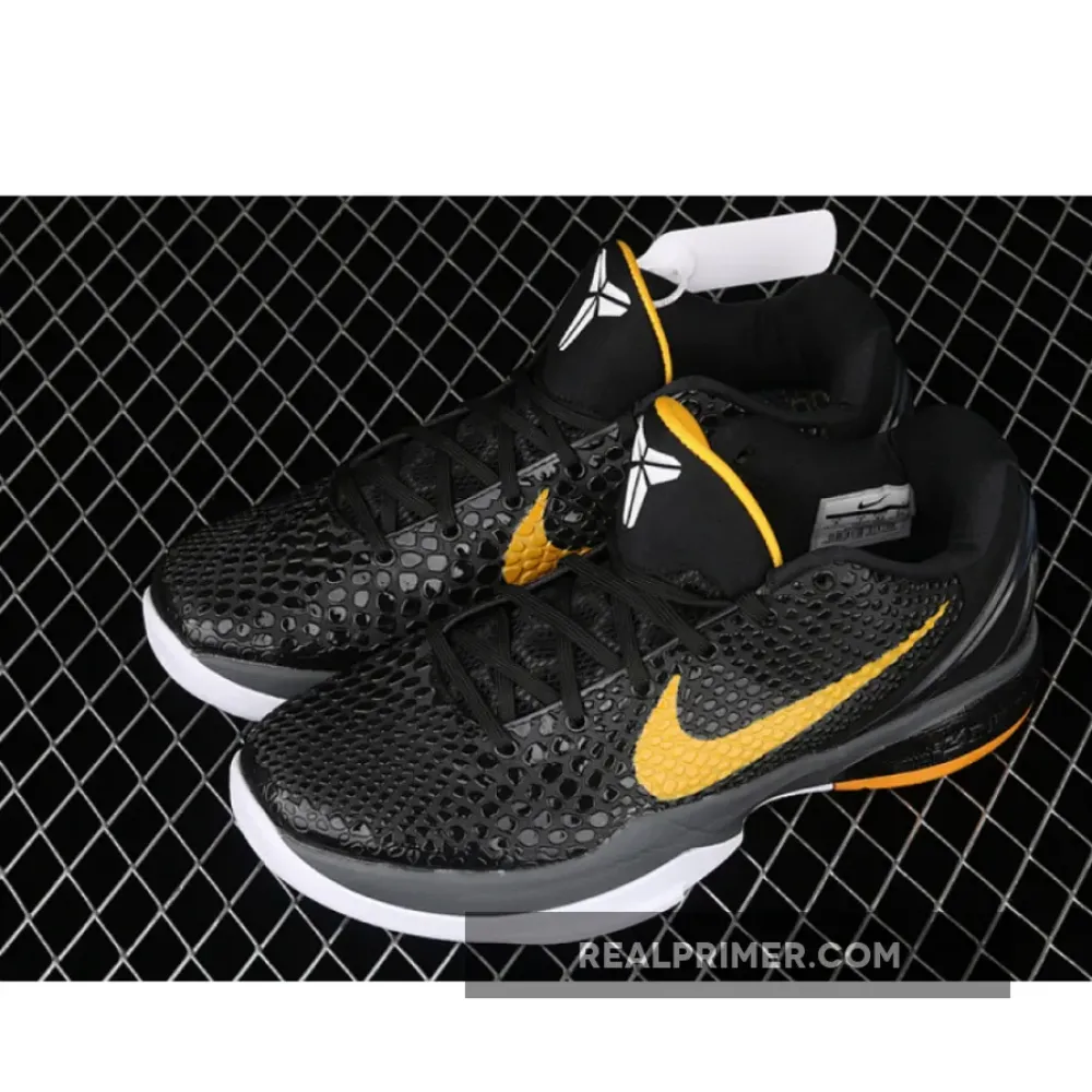 ZOOM KOBE 6 BLACK/DARK GREY/WHITE/DEL SOL 436311-002