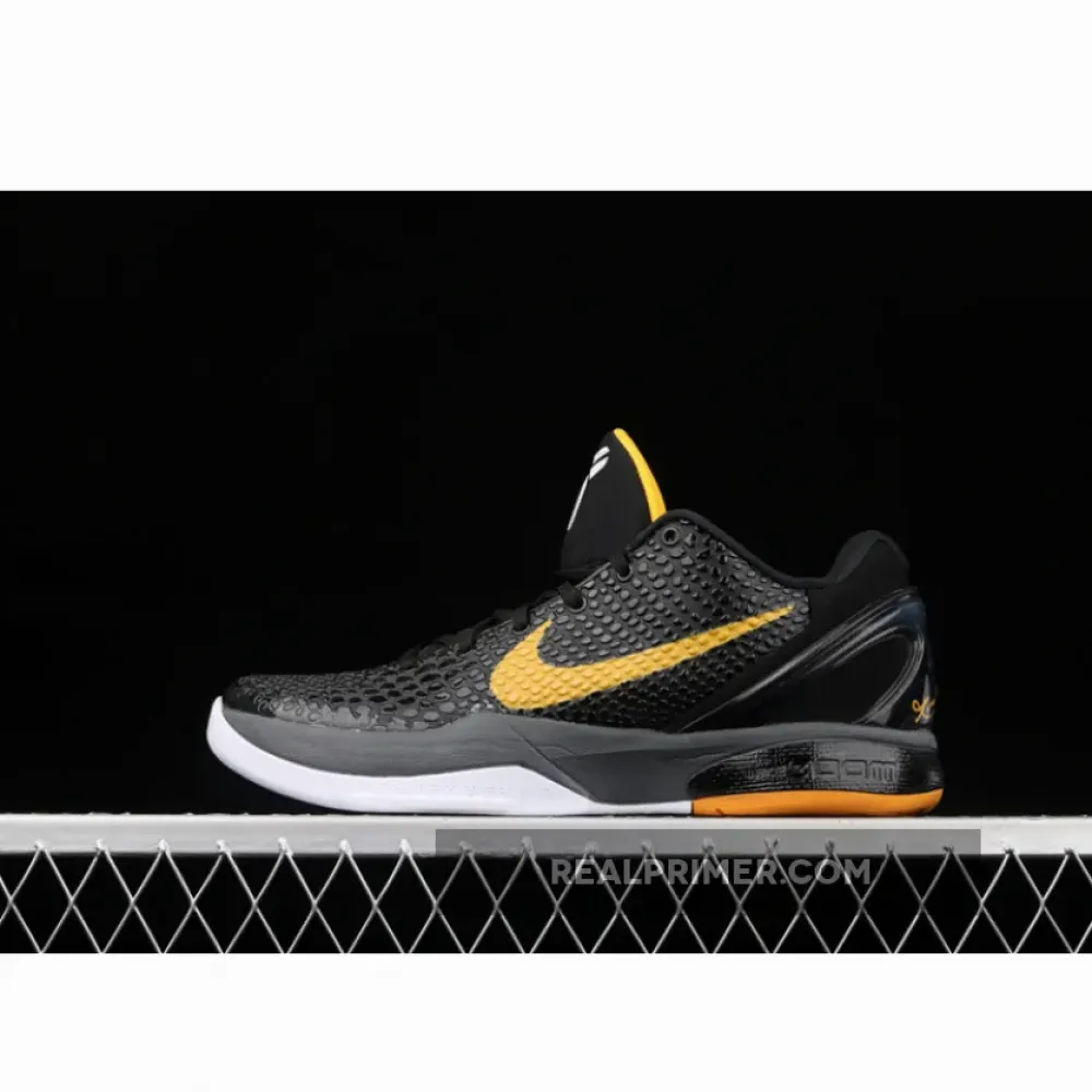 ZOOM KOBE 6 BLACK/DARK GREY/WHITE/DEL SOL 436311-002