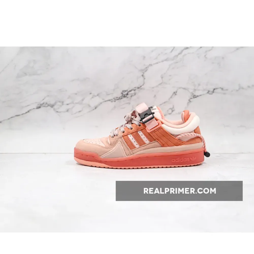 BAD BUNNY X FORUM BUCKLE LOW EASTER EGG ICEY PINK/BLUSH/TRACE PINK GW0265