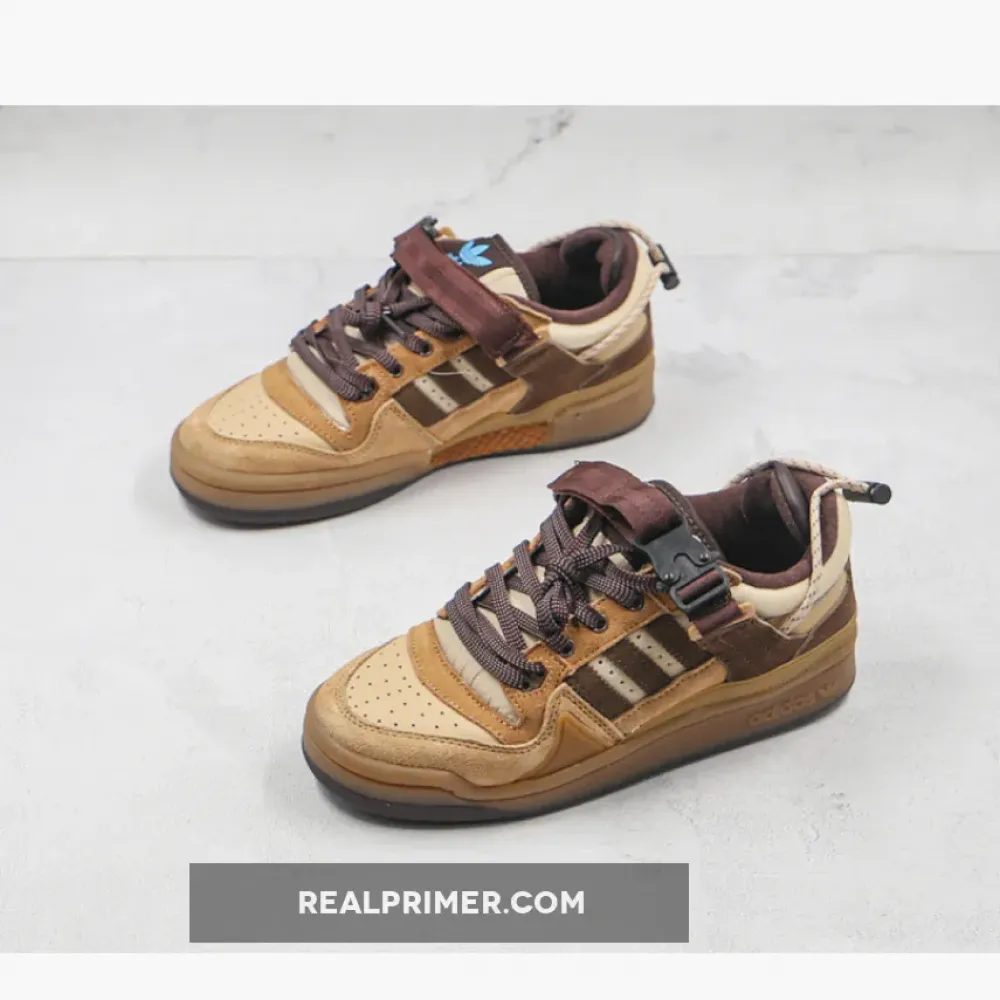 BAD BUNNY X FORUM BUCKLE LOW EASTER EGG ICEY PINK/BLUSH/TRACE PINK GW0265