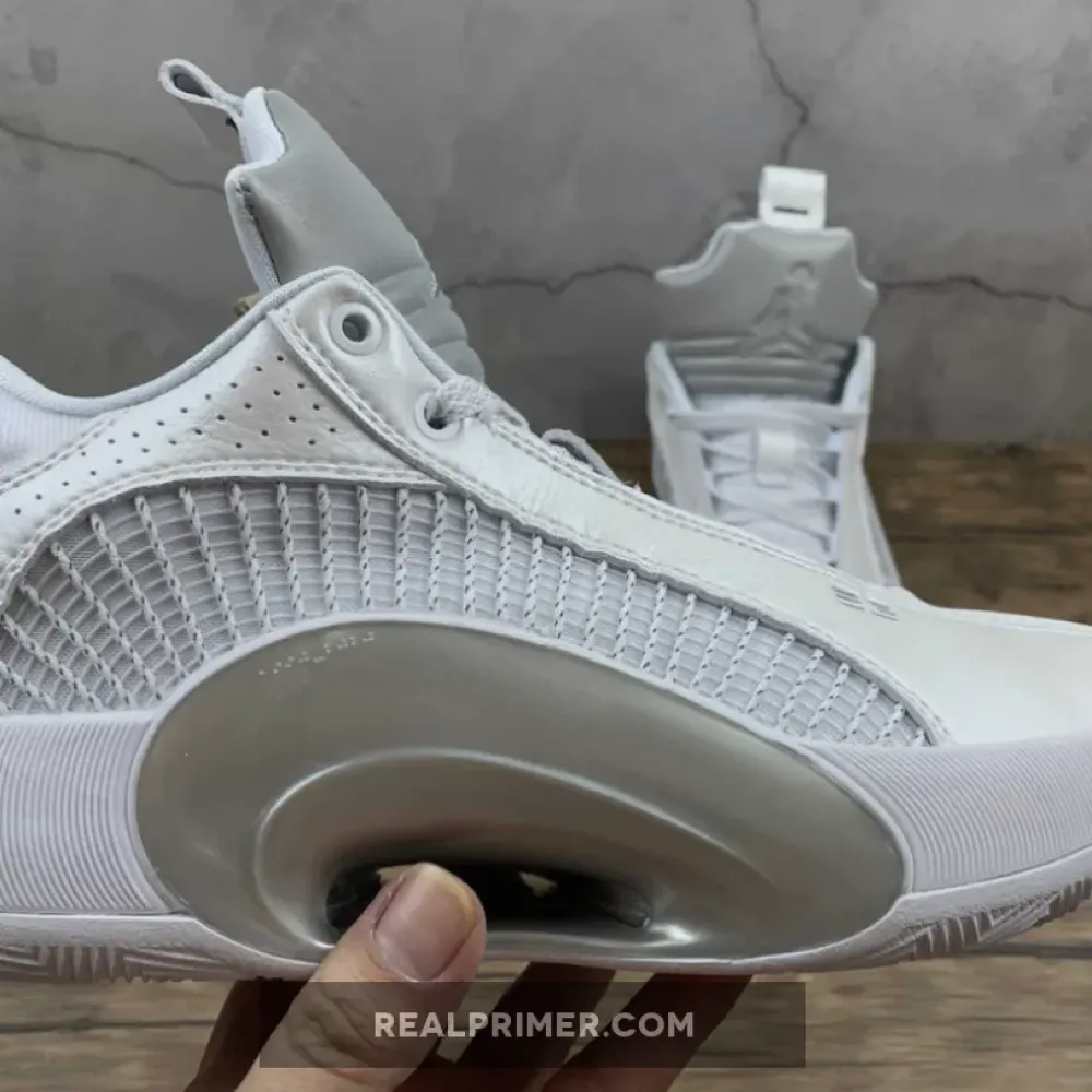 AIR JORDAN 35 LOW PF WHITE/WHITE/METALLIC SILVER CW2459-100