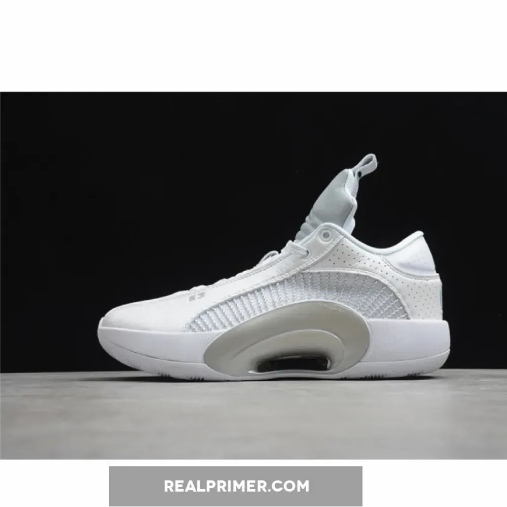 AIR JORDAN 35 LOW PF WHITE/WHITE/METALLIC SILVER CW2459-100