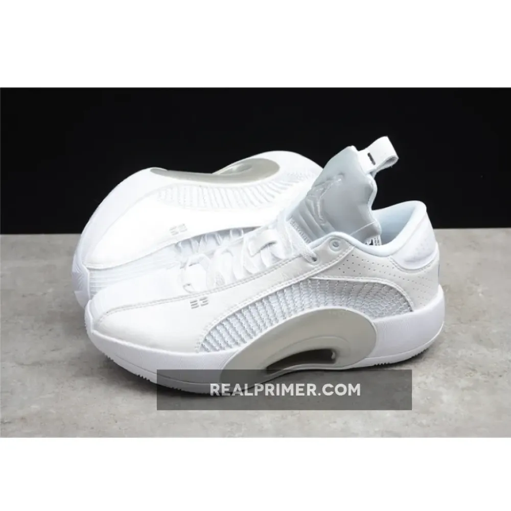 AIR JORDAN 35 LOW PF WHITE/WHITE/METALLIC SILVER CW2459-100