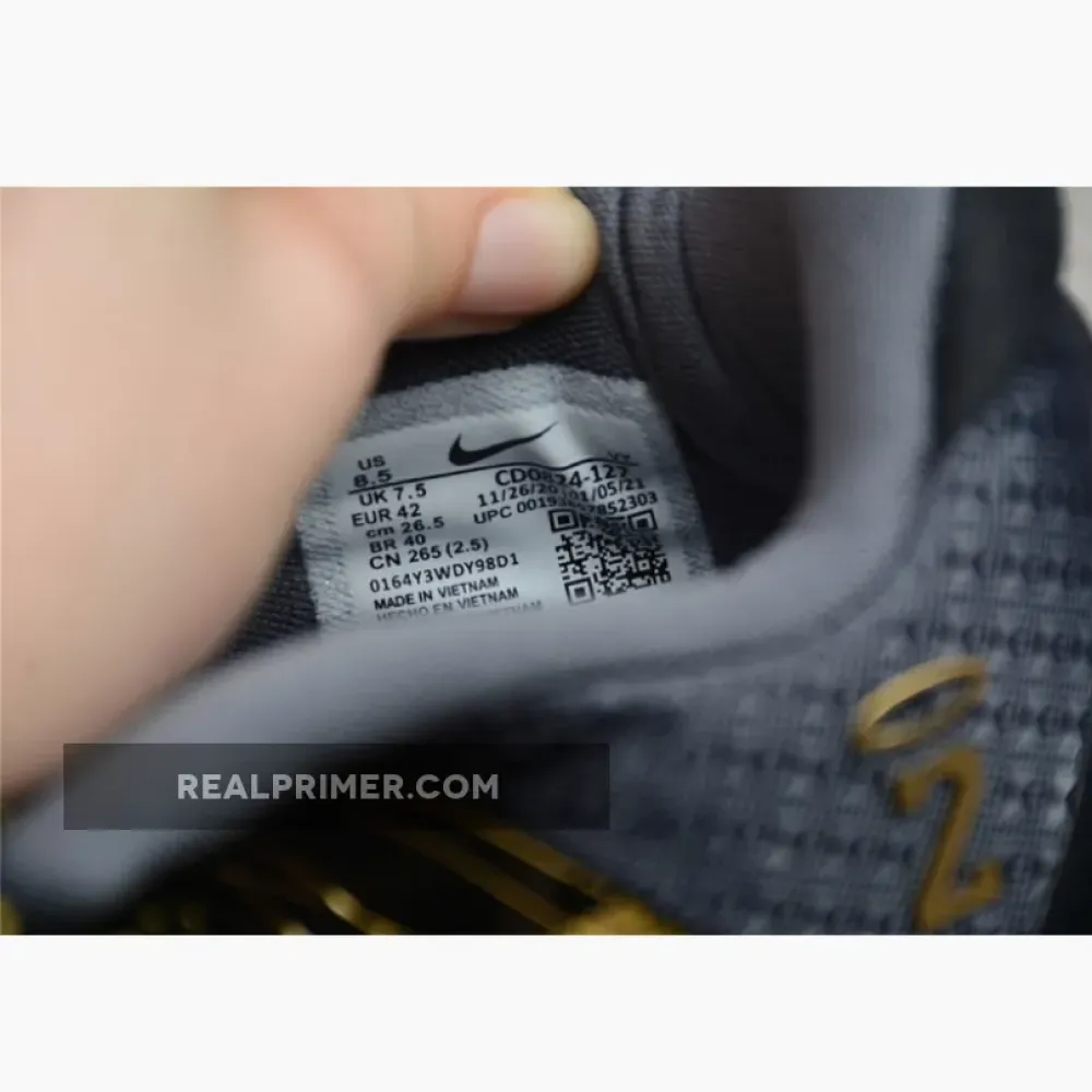 KOBE V PROTRO BLACK/WHITE/GOLD CD0824-127