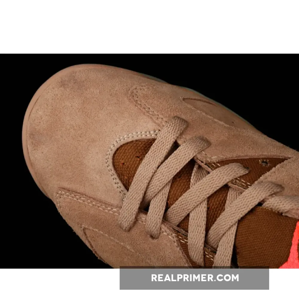 TRAVIS SCOTT X AIR JORDAN 6 RETRO BRITISH KHAKI/SAIL/BRIGHT CRIMSON DH0690-200