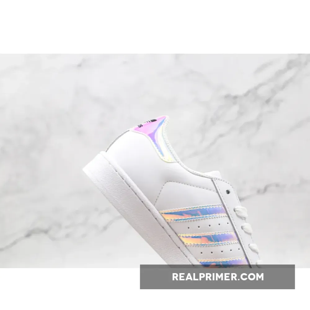 SUPERSTAR SHOES FOOTWEAR WHITE/FOOTWEAR WHITE/METALLIC SILVER AQ6278