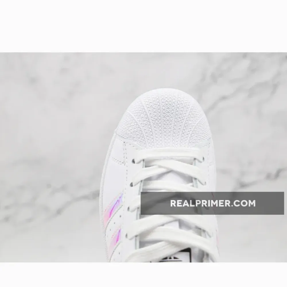 SUPERSTAR SHOES FOOTWEAR WHITE/FOOTWEAR WHITE/METALLIC SILVER AQ6278