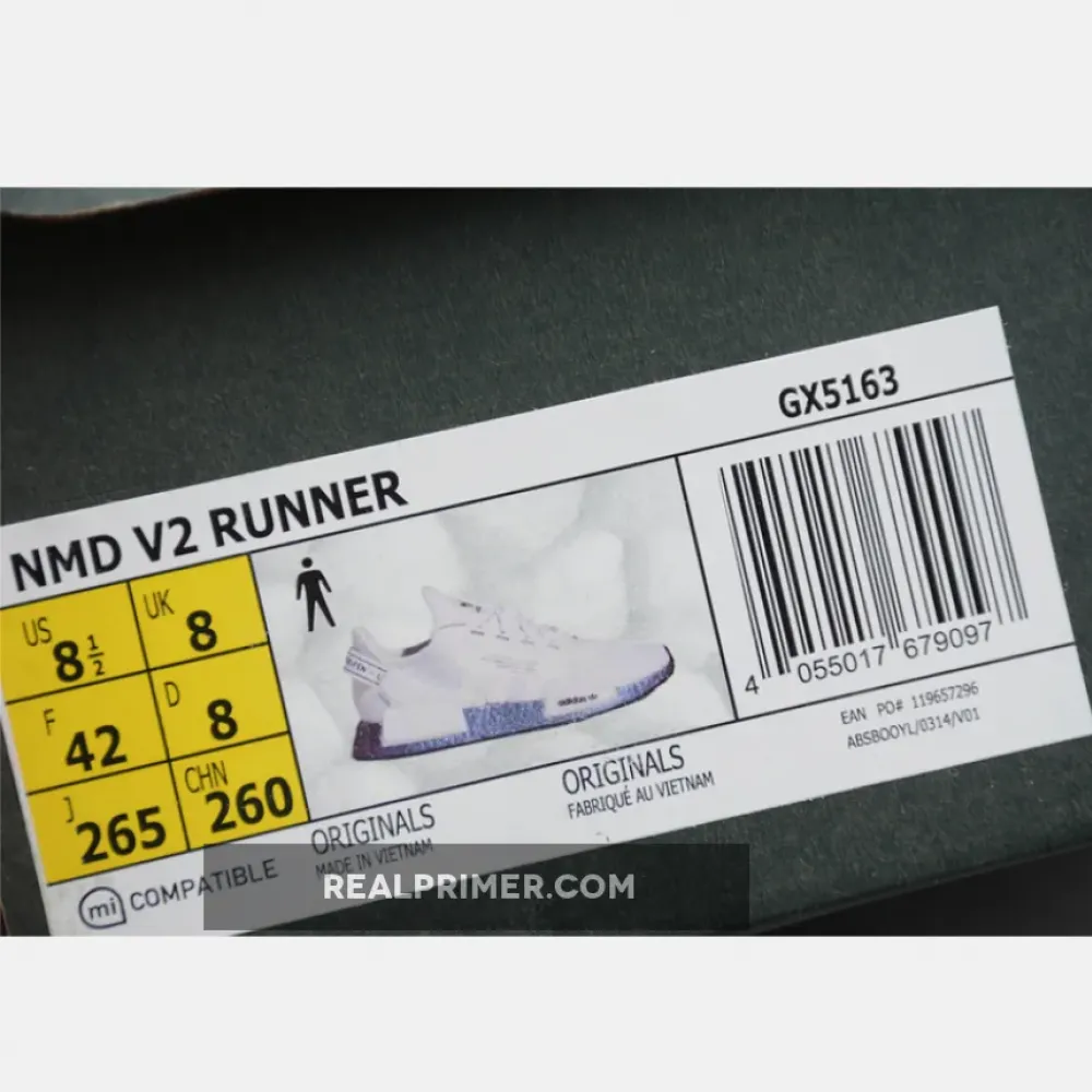 NMD_R1 V2 SHOES CORE BLACK/SUPPLIER COLOUR/CLOUD WHITE GX5163